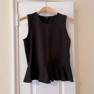 J Crew sleeveless top, black size Medium